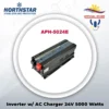 NORTHSTAR UPS w/ AVR & Solar Ready Enhanced 24VDC 5000watts APH-5024E