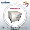 NORTHSTAR Three Phase Step Down Transformer for Servo AVR 380 In 220V Out 15KVA 3ST-15KW/220