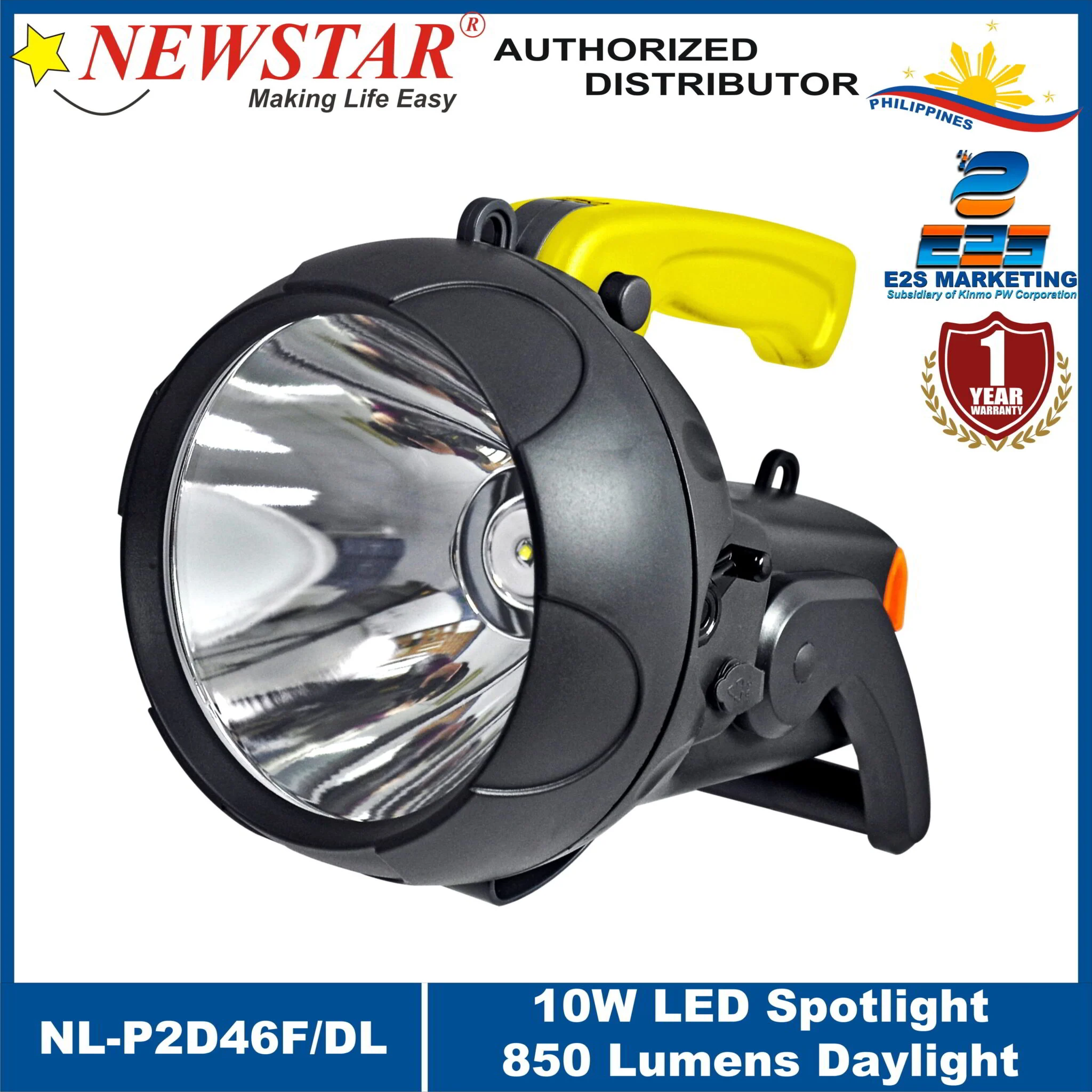 Newstar 10W LED Spotlight 850 Lumens Daylight NL-P2D46F/DL