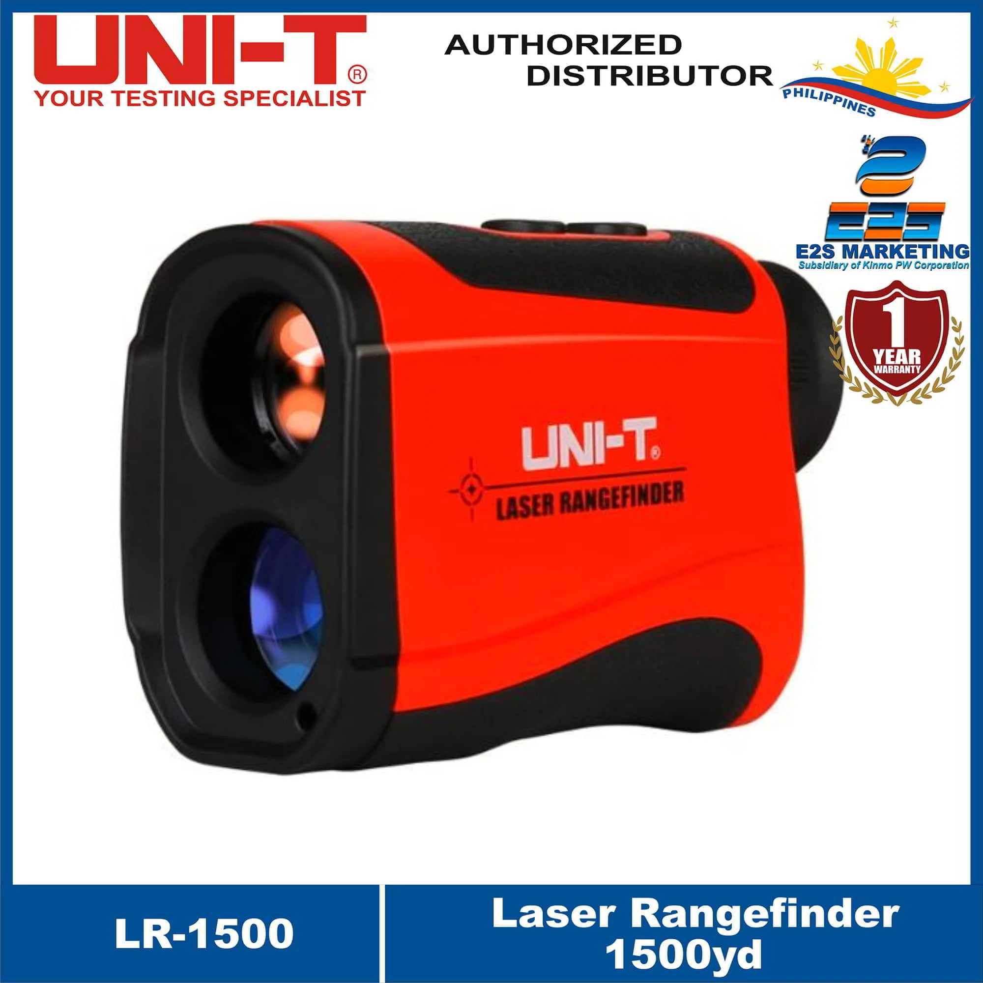 UNI-T Laser Rangefinder (4-1500yd) LR-1500