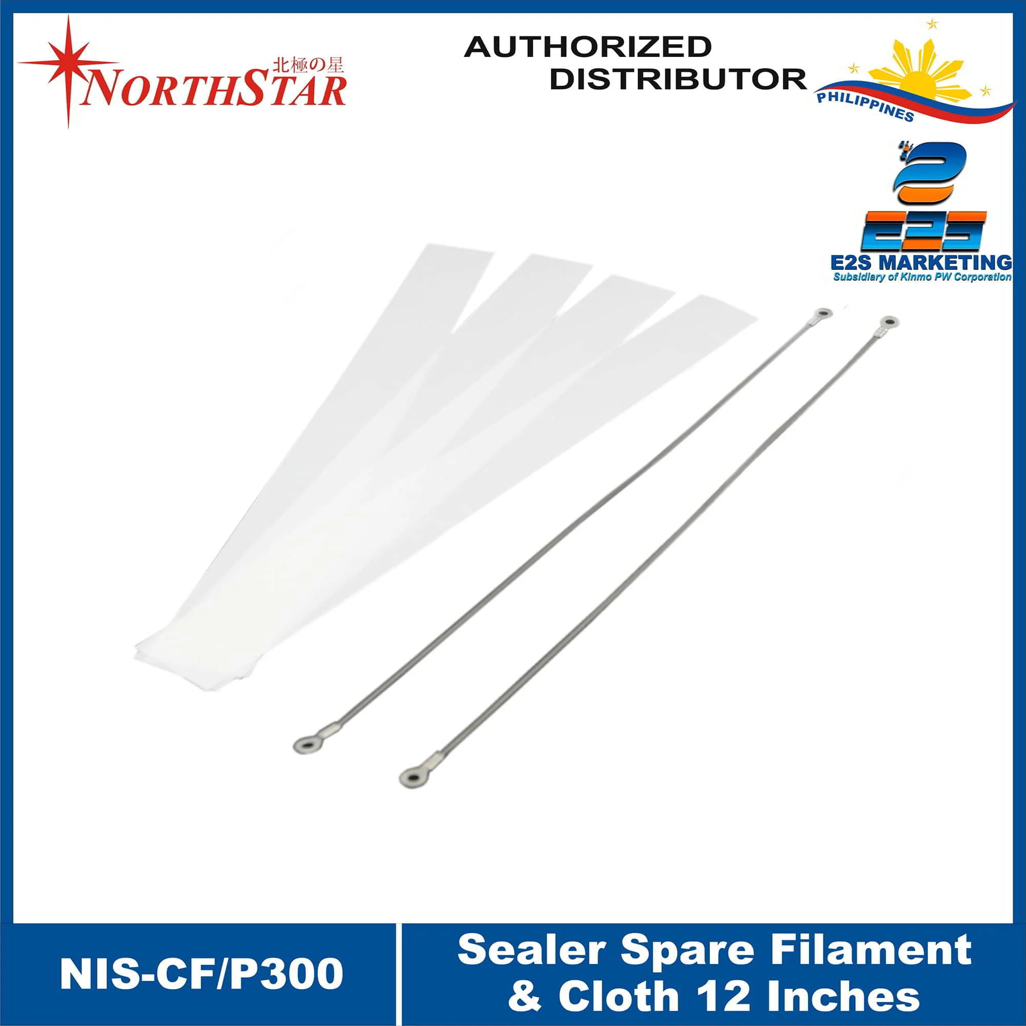 Northstar Spare Filament & Cloths 12 Inches NIS-CF/P300
