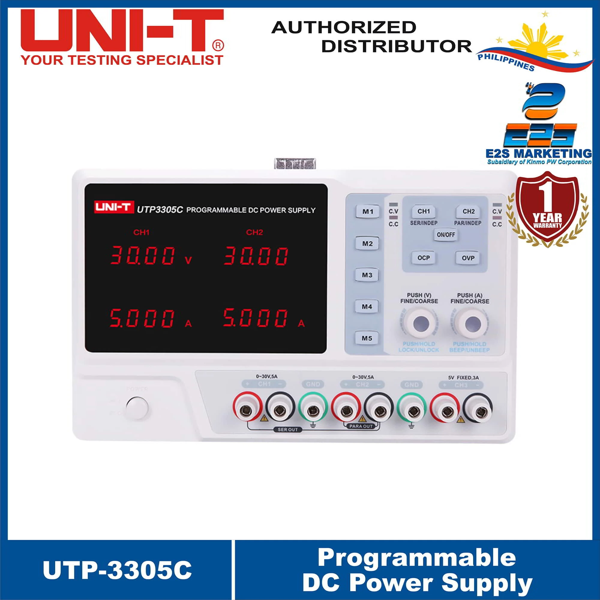 UNI-T DC Power Supply UTP-3305C