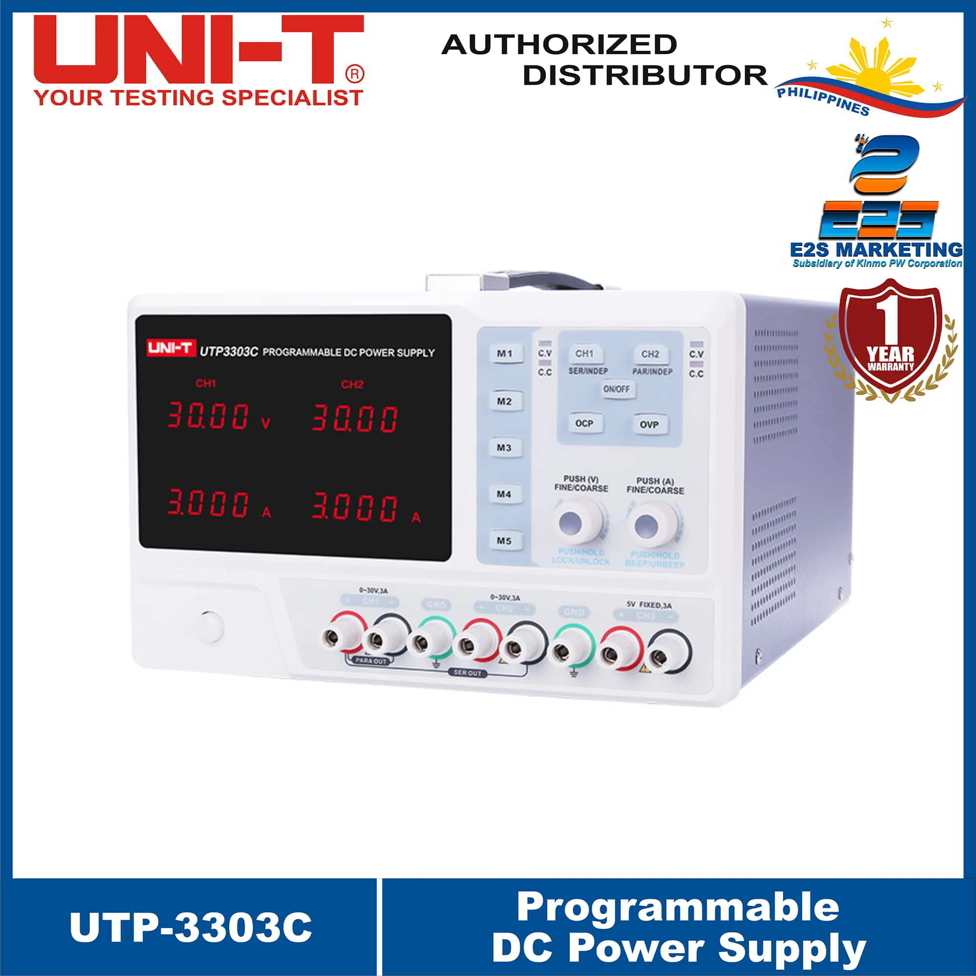 UNI-T Programmer Power Supply UTP-3303C