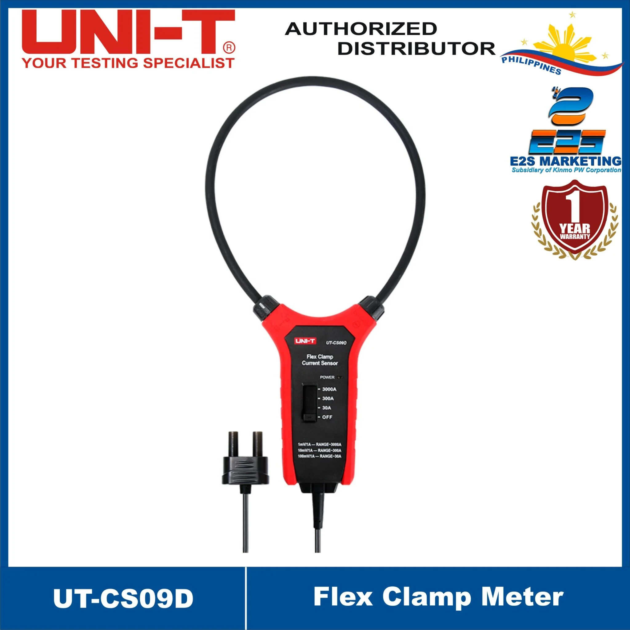 UNI-T UT-CS09D Flex Clamp Sensor