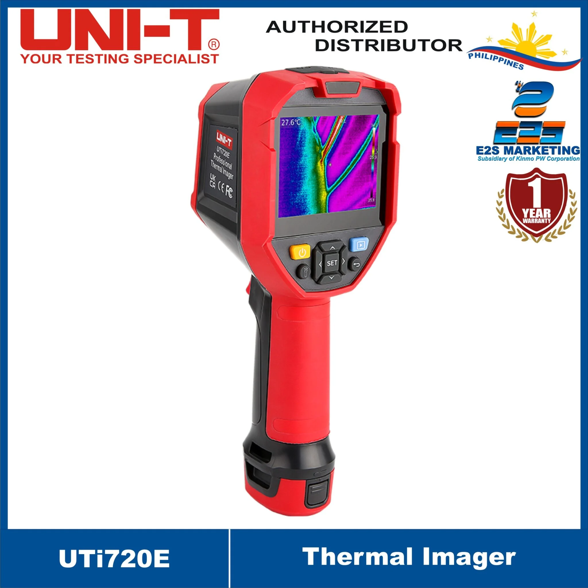 UNI-T UTi720E Professional Thermal Imager -20°C~550°C Enhanced Thermal Camera with Software